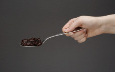 Łyżka czekodżemu śliwka z belgijską czekoladą