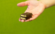 Baton nadziewany w czekoladzie deserowej Jacek