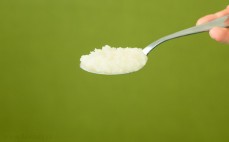 Łyżka kremu ryżowo-kokosowego