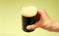 Szklanka piwa porter