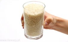 Szklanka ryżu białego
