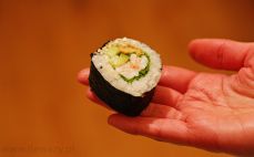 Sushi z krewetkami