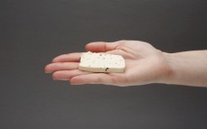 Plaster tofu z bazylią