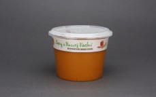 Zupa krem pomidorowo-paprykowy z ciecierzycą