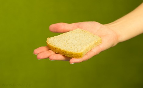 Chleb gryczany bezglutenowy, niskobiałkowy