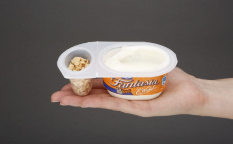 Jogurt Fantasia z czekoladą białą, karmelową