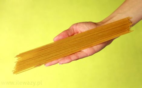 Makaron razowy spaghetti