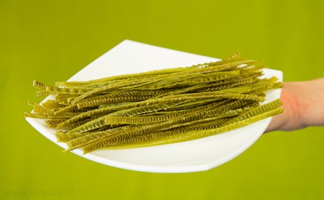 Makaron z zielonej soi