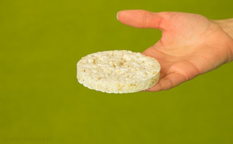 Wafle ryżowe z sezamem