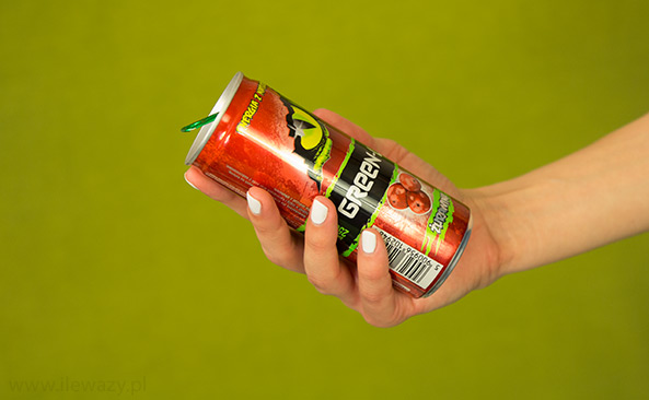 Green-UP Power Plus Acai, napój energetyczny z kofeiną, 250 ml
